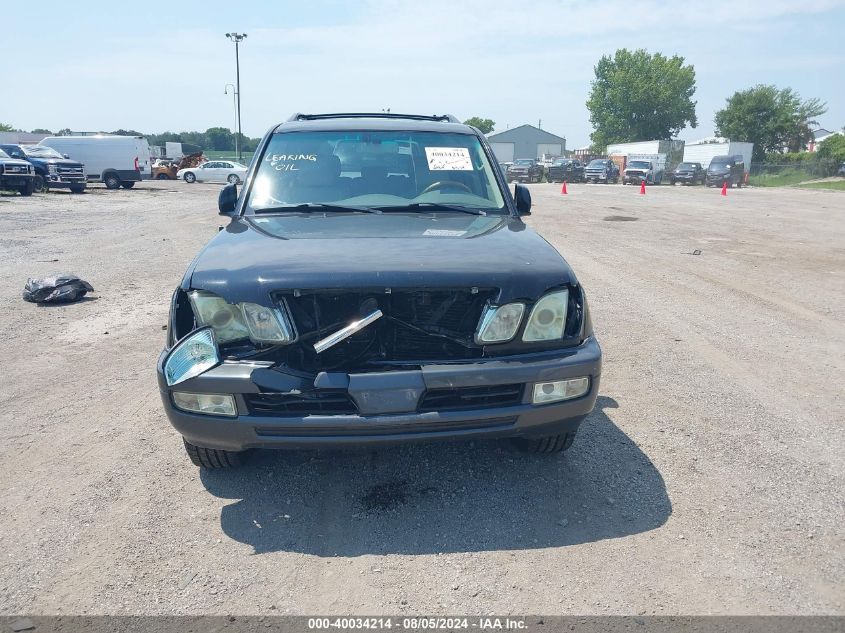 2006 Lexus Lx 470 VIN: JTJHT00WX64018938 Lot: 40034214