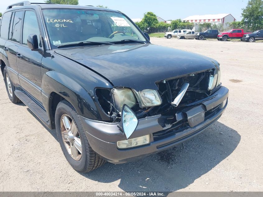 2006 Lexus Lx 470 VIN: JTJHT00WX64018938 Lot: 40034214