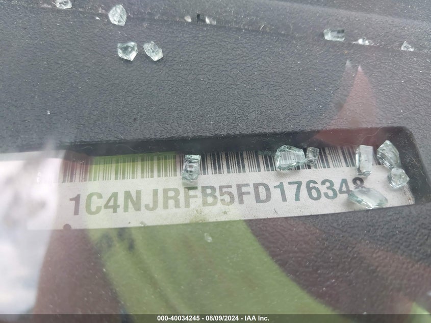 2015 JEEP PATRIOT HIGH ALTITUDE EDITION - 1C4NJRFB5FD176348