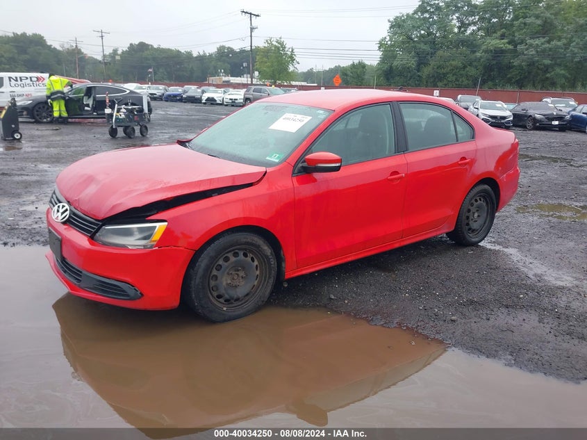 2014 VOLKSWAGEN JETTA 1.8T SE - 3VWD17AJ6EM409197