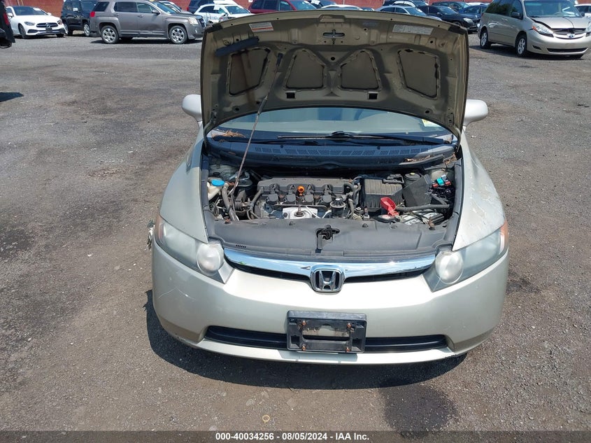 2008 Honda Civic Ex VIN: 1HGFA16818L067566 Lot: 40034256