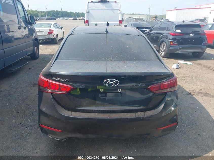 2020 Hyundai Accent Se VIN: 3KPC24A6XLE114181 Lot: 40034270