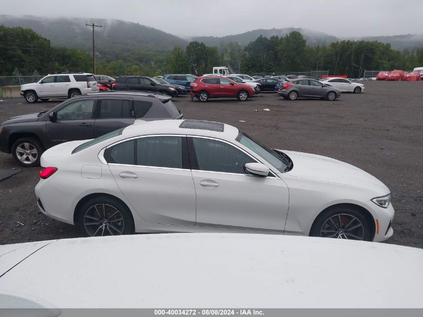 2019 BMW 330I xDrive VIN: WBA5R7C57KFH26319 Lot: 40034272