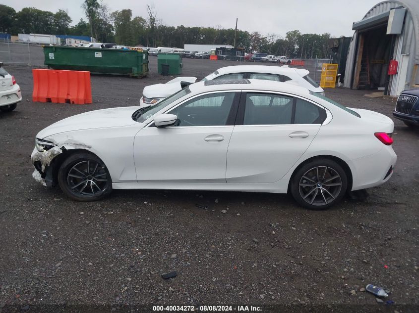 2019 BMW 330I xDrive VIN: WBA5R7C57KFH26319 Lot: 40034272