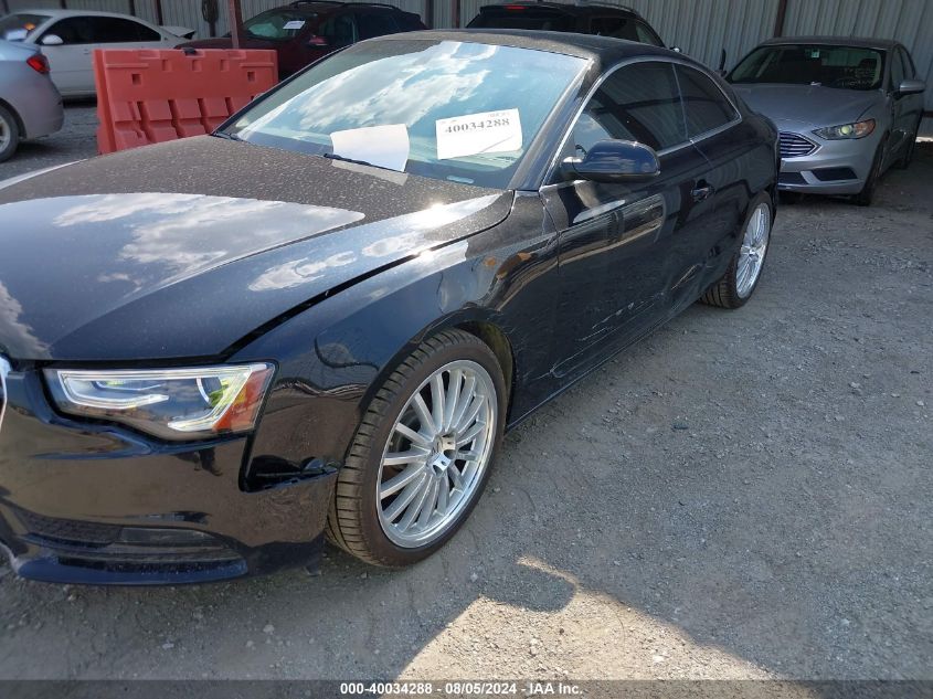 2014 Audi A5 2.0T Premium VIN: WAULFAFR9EA040227 Lot: 40034288