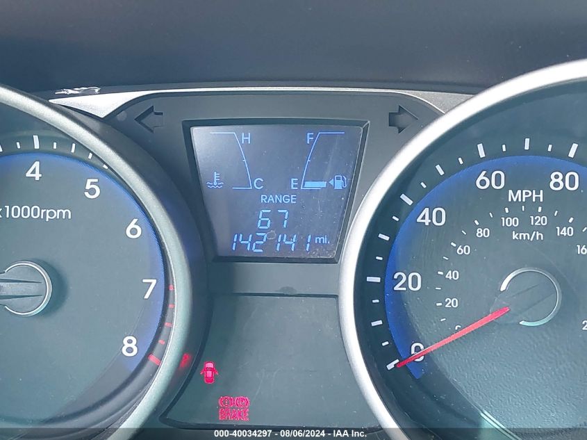 2013 Hyundai Tucson Gl VIN: KM8JT3AB5DU703441 Lot: 40034297