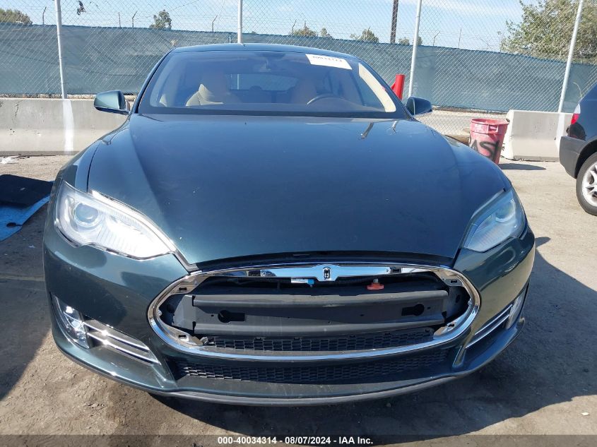 2013 Tesla Model S VIN: 5YJSA1AG4DFP04801 Lot: 40034314