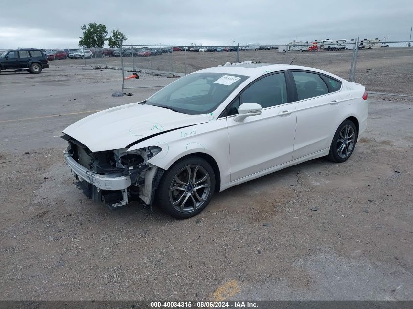 2017 FORD FUSION SE - 3FA6P0HD1HR367326