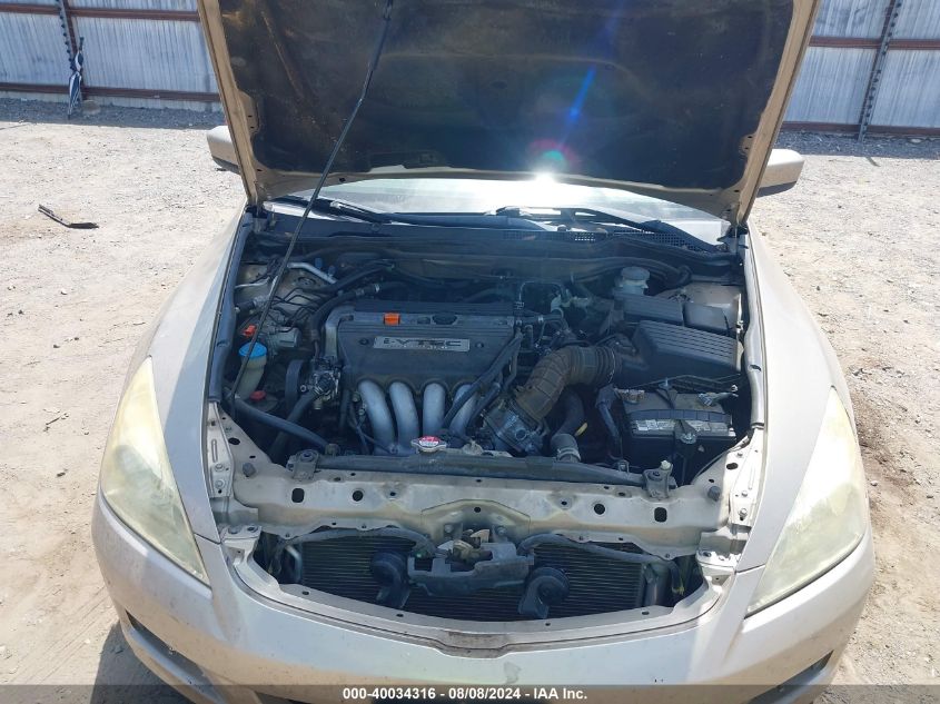 2006 Honda Accord 2.4 Ex VIN: 1HGCM56766A067743 Lot: 40034316
