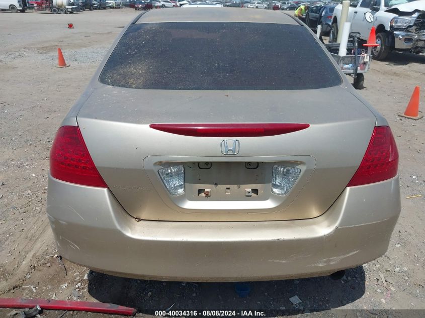 2006 Honda Accord 2.4 Ex VIN: 1HGCM56766A067743 Lot: 40034316
