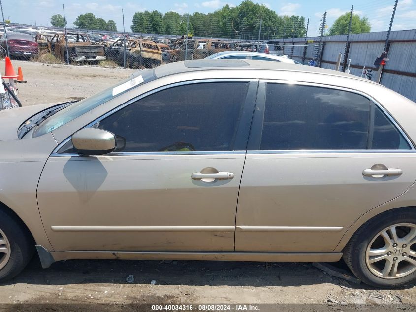 2006 Honda Accord 2.4 Ex VIN: 1HGCM56766A067743 Lot: 40034316