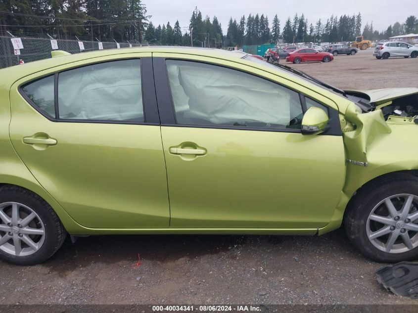 JTDKDTB39G1130367 2016 Toyota Prius C Four