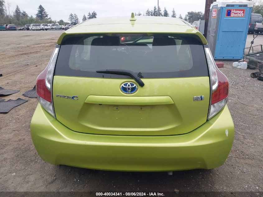 JTDKDTB39G1130367 2016 Toyota Prius C Four