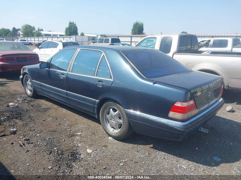1997 Mercedes-Benz S 500 VIN: WDBGA51G9VA348447 Lot: 40034344
