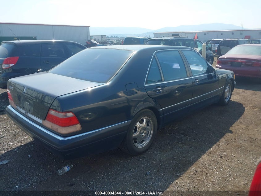 1997 Mercedes-Benz S 500 VIN: WDBGA51G9VA348447 Lot: 40034344