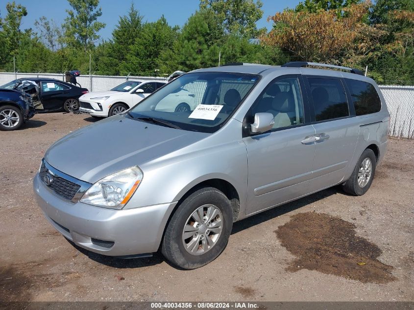 2012 Kia Sedona Lx VIN: KNDMG4C78C6446413 Lot: 40034356