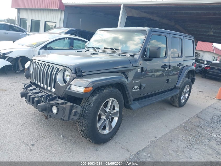 2020 JEEP WRANGLER UNLIMITED SAHARA 4X4 - 1C4HJXEN1LW263757