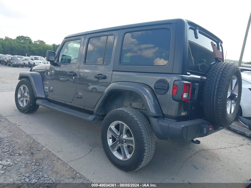 2020 JEEP WRANGLER UNLIMITED SAHARA 4X4 - 1C4HJXEN1LW263757