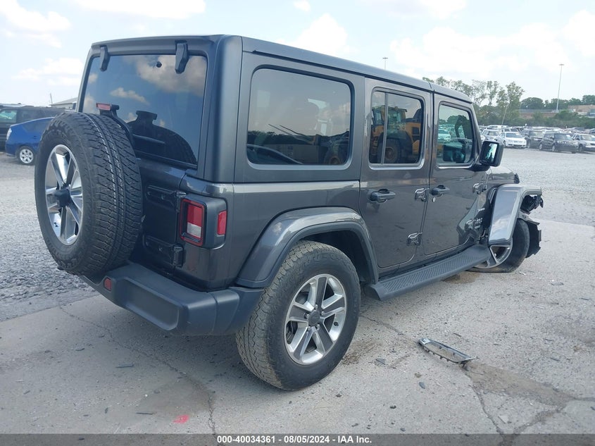 2020 JEEP WRANGLER UNLIMITED SAHARA 4X4 - 1C4HJXEN1LW263757