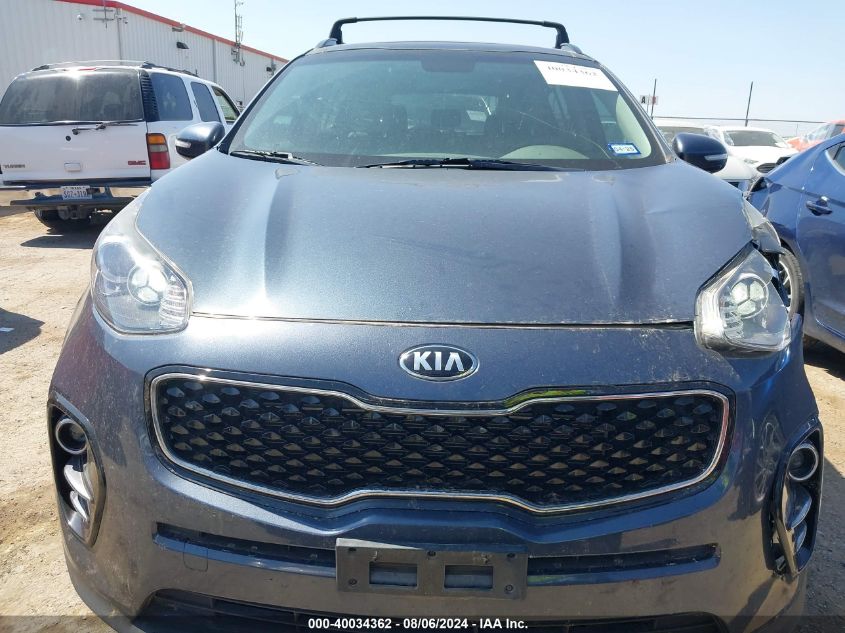 2019 Kia Sportage Ex VIN: KNDPN3ACXK7600707 Lot: 40034362