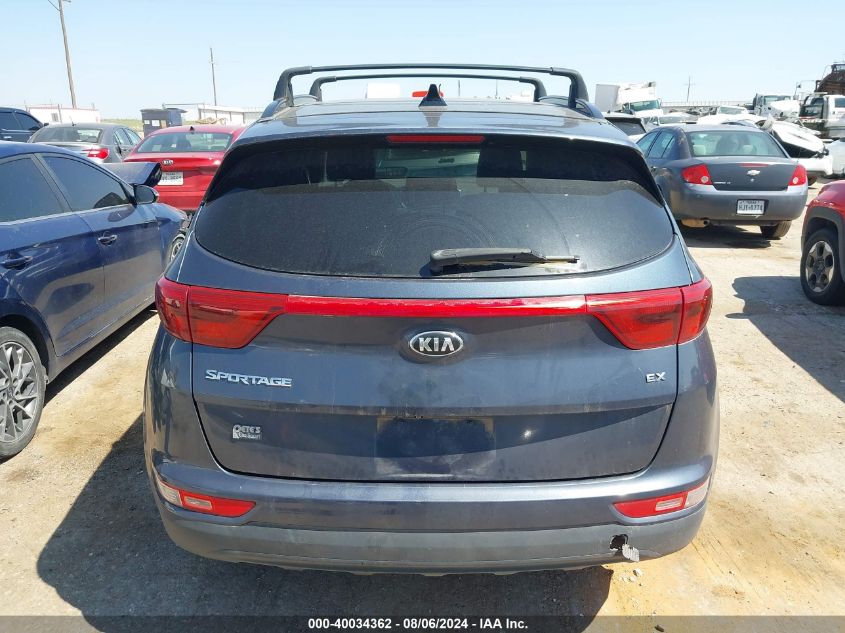 2019 Kia Sportage Ex VIN: KNDPN3ACXK7600707 Lot: 40034362