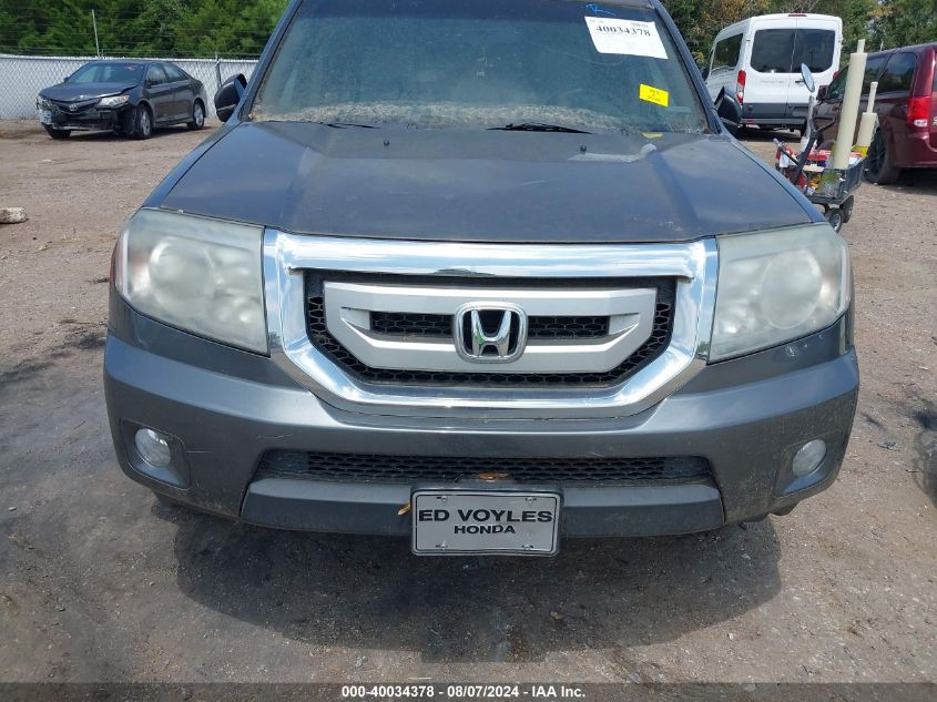 2010 Honda Pilot Exl VIN: 5FNYF3H57AB018601 Lot: 40034378