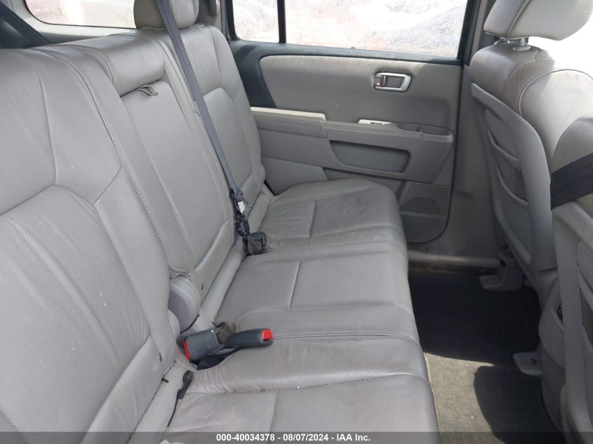 2010 Honda Pilot Exl VIN: 5FNYF3H57AB018601 Lot: 40034378