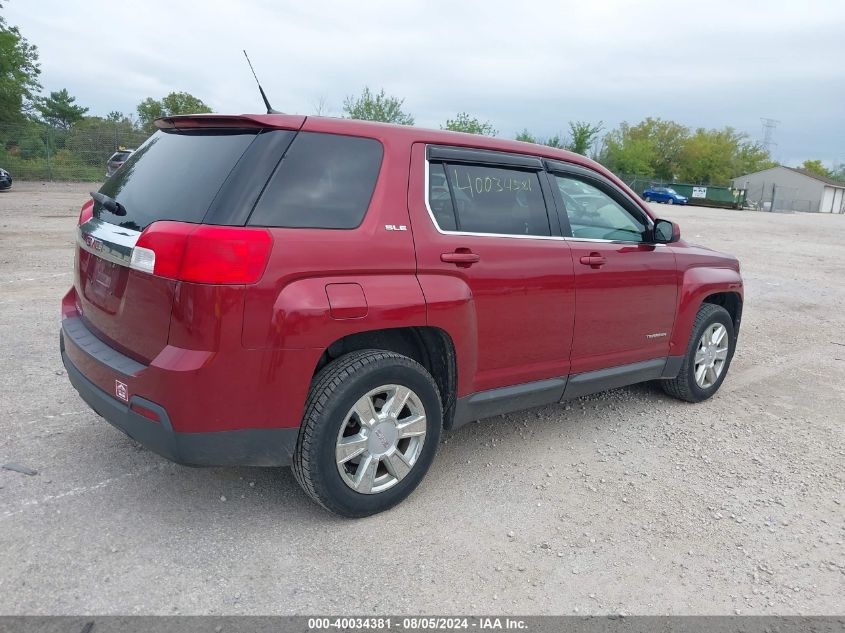 2010 GMC Terrain Sle-1 VIN: 2CTALBEW2A6284961 Lot: 40034381