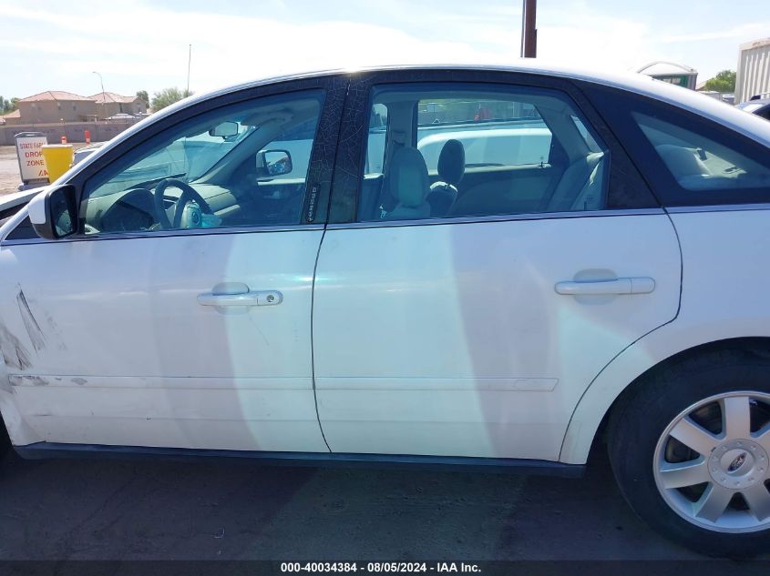 2006 Ford Five Hundred Se VIN: 1FAFP23186G131642 Lot: 40034384