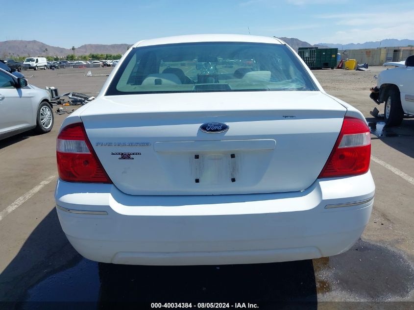 2006 Ford Five Hundred Se VIN: 1FAFP23186G131642 Lot: 40034384