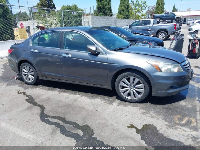 2011 Honda Accord 3.5 Ex-L VIN: 1HGCP3F85BA019214 Lot: 40034389