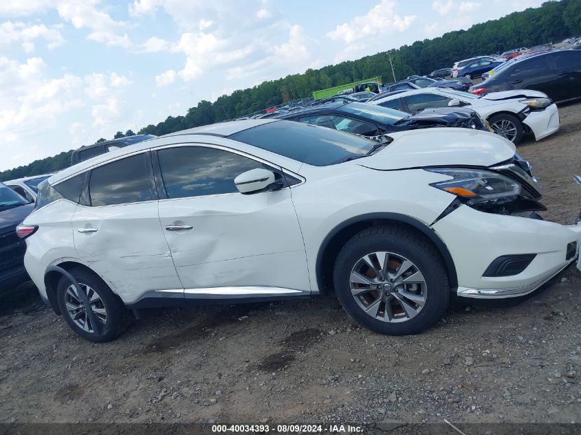 2018 Nissan Murano S VIN: 5N1AZ2MG4JN199387 Lot: 40034393