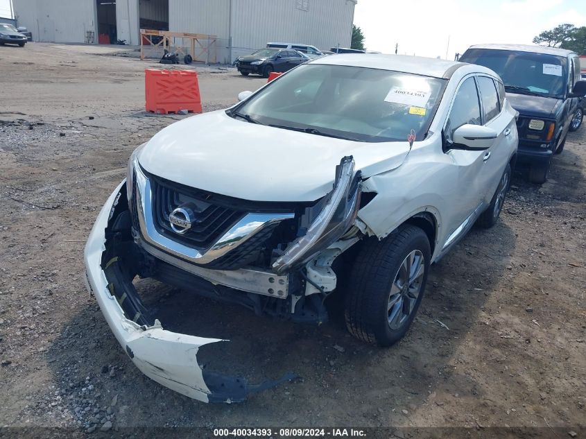 2018 Nissan Murano S VIN: 5N1AZ2MG4JN199387 Lot: 40034393