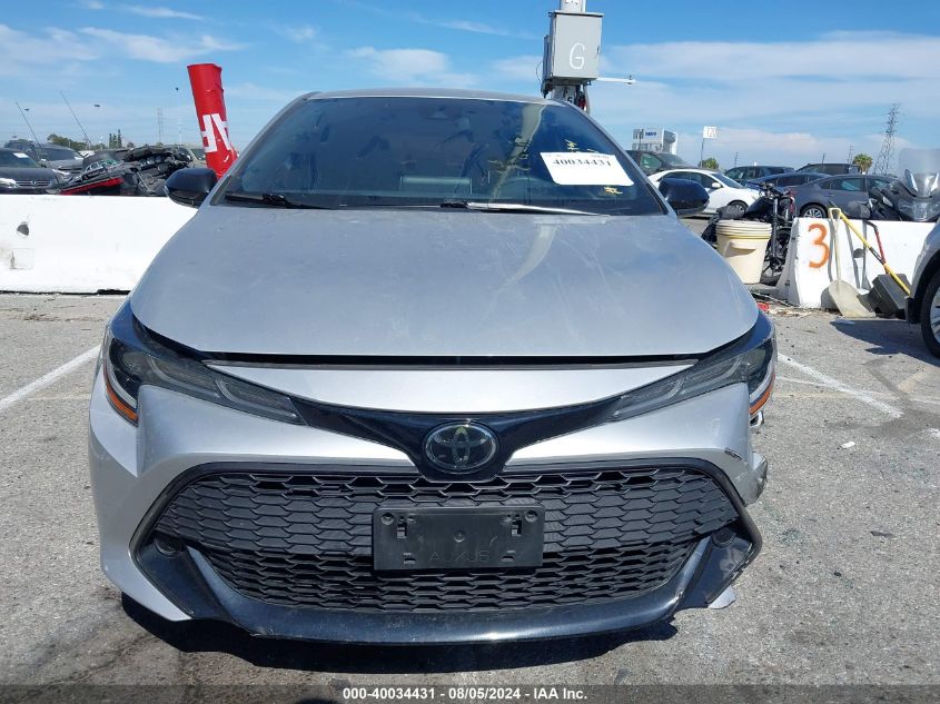 2020 Toyota Corolla Se Nightshade Edition VIN: JTND4RBE7L3089714 Lot: 40034431