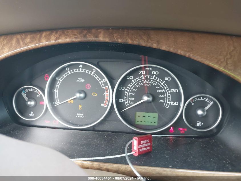 2006 Jaguar X-Type 3.0 VIN: SAJWA51A76WE81161 Lot: 40034451