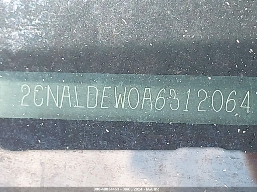 2010 Chevrolet Equinox Lt VIN: 2CNALDEW0A6312064 Lot: 40034453