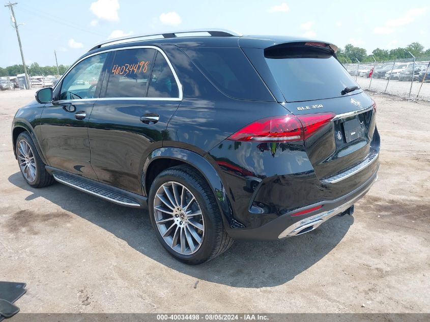 2021 Mercedes-Benz Gle 350 4Matic VIN: 4JGFB4KB2MA493668 Lot: 40034498