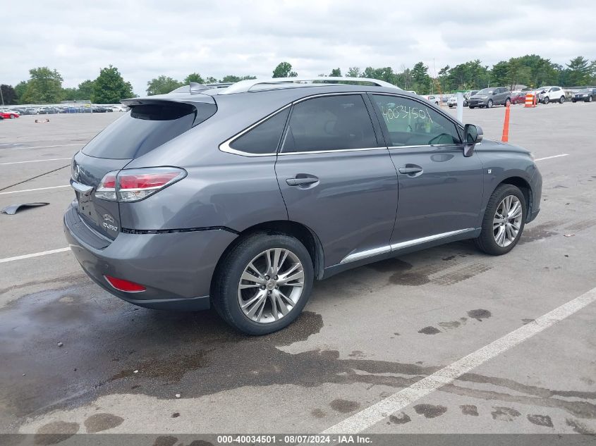 VIN 2T2BK1BA5FC254327 2015 Lexus RX, 350 F Sport no.4