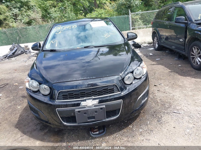 2012 Chevrolet Sonic 2Lt VIN: 1G1JC5SH6C4166699 Lot: 40034510