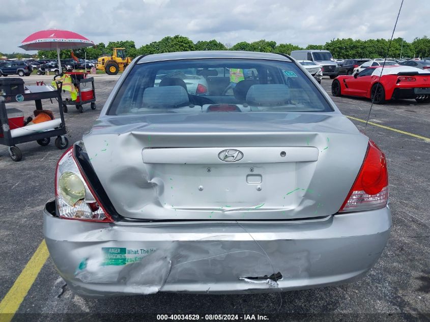 2005 Hyundai Elantra Gls/Gt VIN: KMHDN46D65U022696 Lot: 40034529