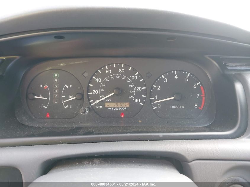 2000 Toyota Camry Le VIN: JT2BG22K7Y0500076 Lot: 40034531