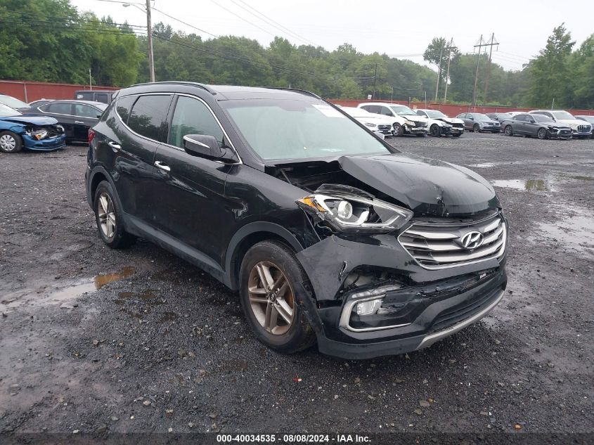 5NMZUDLB0JH081552 2018 HYUNDAI SANTA FE - Image 1