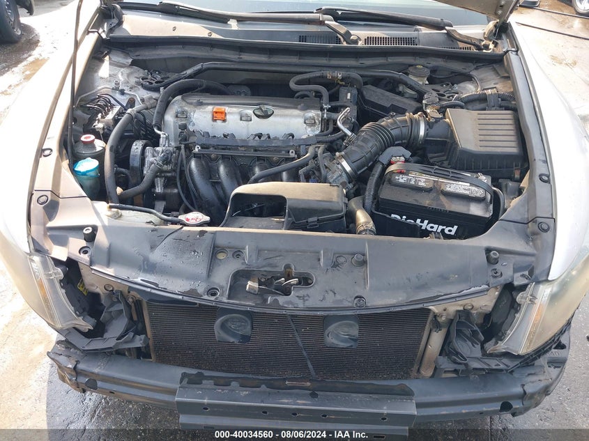 2010 Honda Accord Sdn 2.4 Ex-L/Ex-L VIN: 1HGCP2F87AA054569 Lot: 40034560