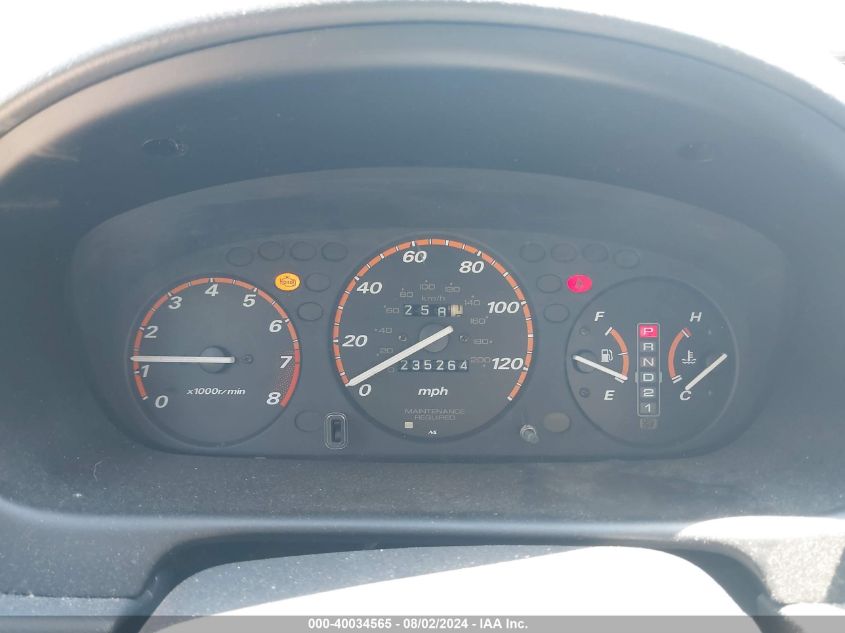 2001 Honda Cr-V Ex VIN: JHLRD18611C004510 Lot: 40034565