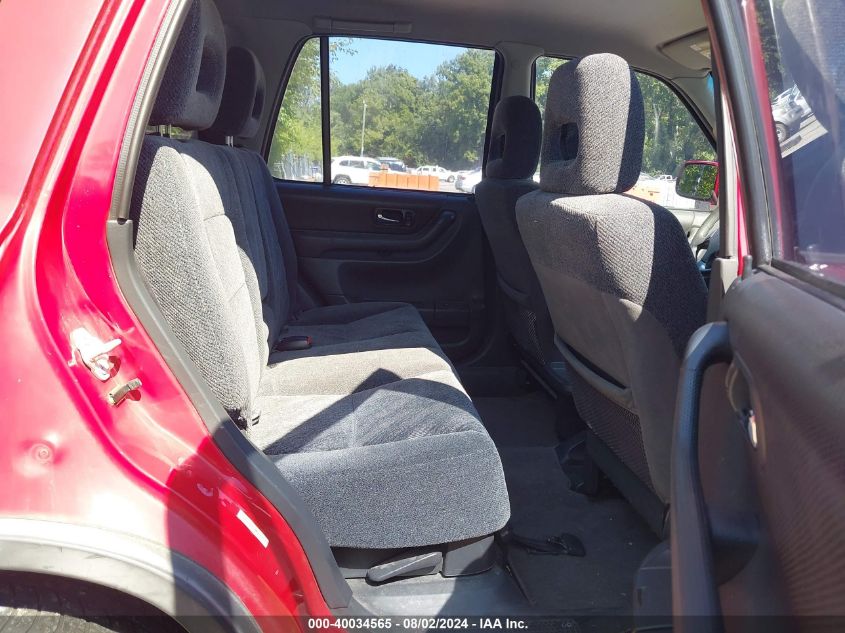 2001 Honda Cr-V Ex VIN: JHLRD18611C004510 Lot: 40034565