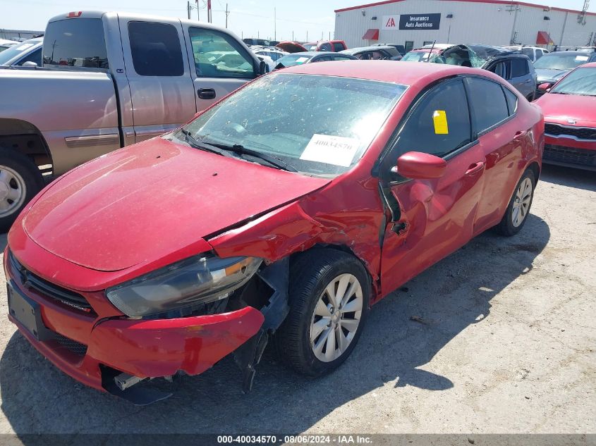 2014 Dodge Dart Sxt VIN: 1C3CDFBB0ED755138 Lot: 40034570