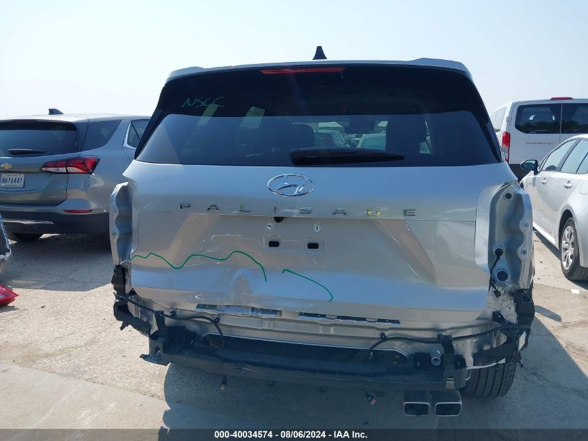 2024 Hyundai Palisade Sel VIN: KM8R24GE4RU800229 Lot: 40034574