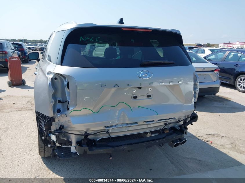 2024 Hyundai Palisade Sel VIN: KM8R24GE4RU800229 Lot: 40034574