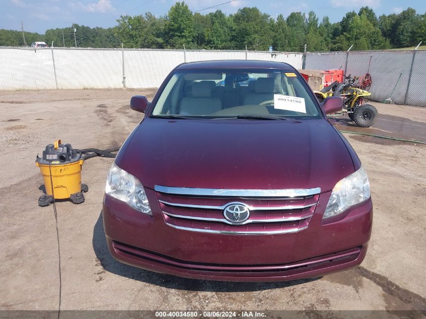 2007 Toyota Avalon Xl VIN: 4T1BK36B97U198380 Lot: 40034580