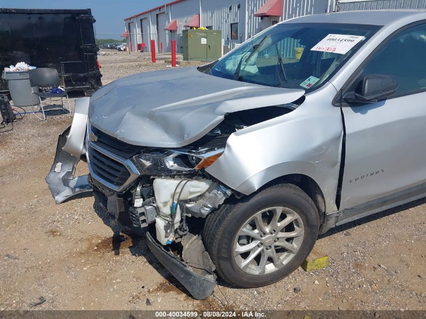 2019 Chevrolet Equinox Ls VIN: 2GNAXSEV6K6161597 Lot: 40034599